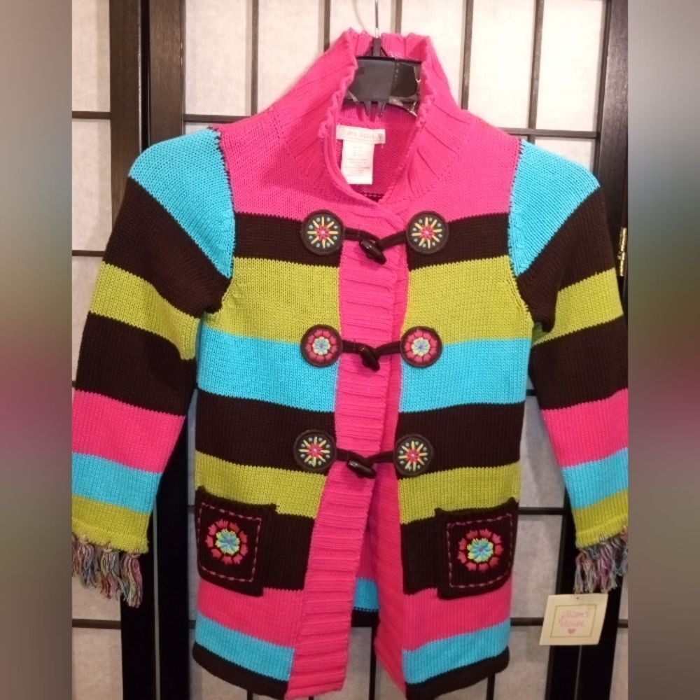 NWT! Jillian's Closet Boho Girls's Sweater